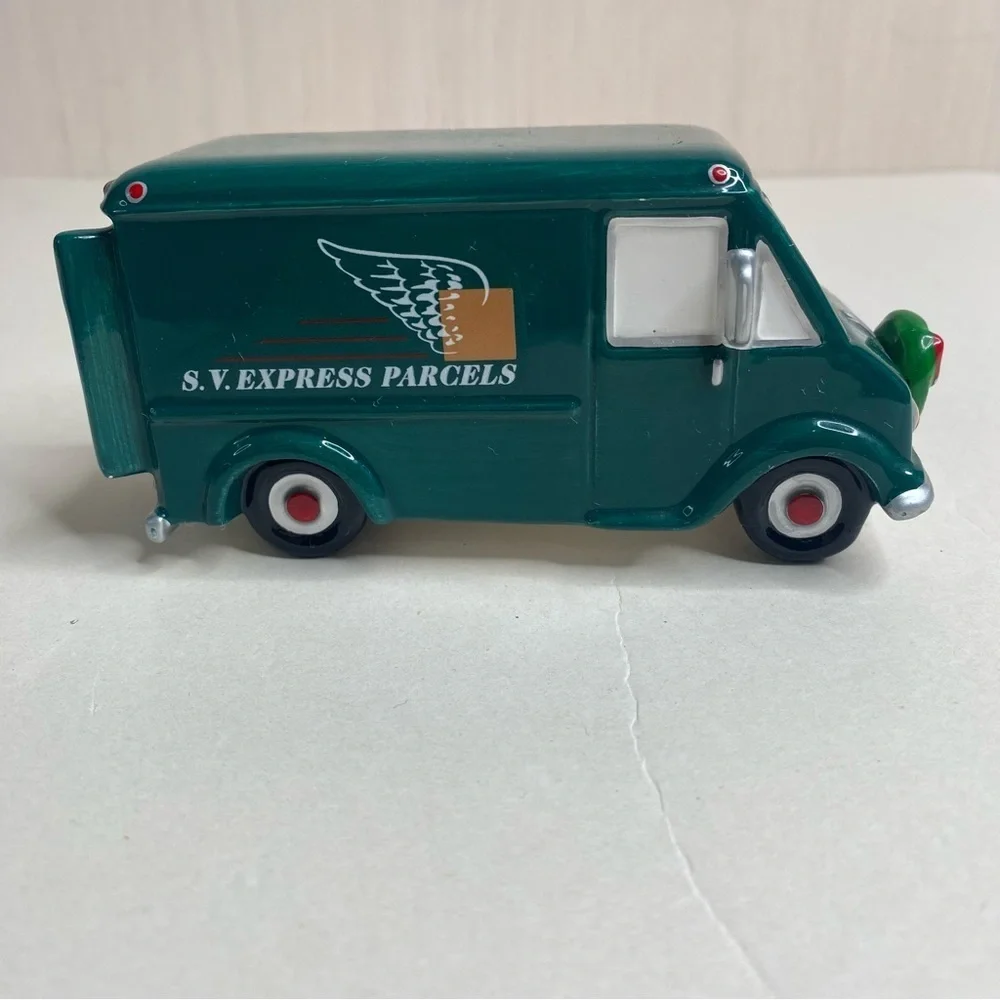 Department 56 “Gifts on the Go” Green S.V. Express Parcels Van (FLAWS)
